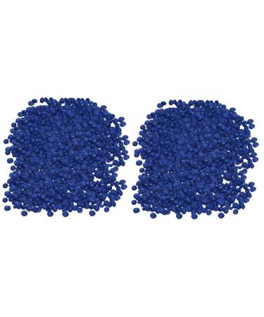 minkissy 2pcs Hard Wax Beans Depilatory Pearl Wax Bead Painless Hair Removal Beeswax A2 Can