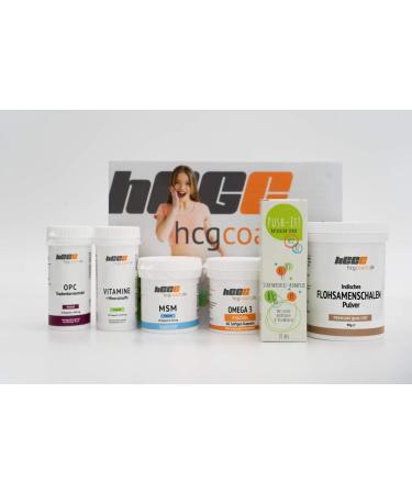 HCGC Original Metabolic Cure Complete Package | 42-Day HCG Diet + Witema Milk Protein + Push-It Activator Spray + Book + Free Encores + Chocolate Aroma Drops | Best International Shipping - Buy Online on GoSupps.com