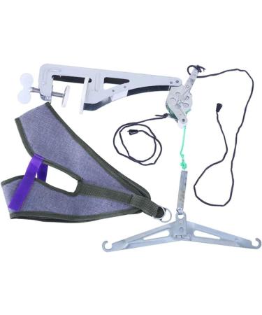 Safwel Samnuerly Cervical Traction Frame - Home Neck Pain Relief | Door Hanging Device for Spondylosis Treatment - Buy Online on GoSupps.com