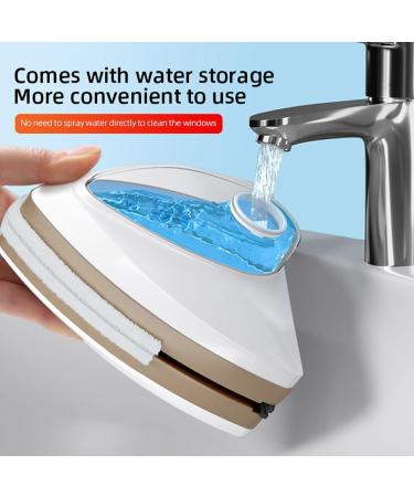 Double Side Magnetic Glass Cleaner Magnetic Window Cleaner 3-30mm Home Glass Surface Cleaning Brush Triangular Magnetic Brush Wiper Window Cleaning Tools 15-26mm - Buy Online on GoSupps.com