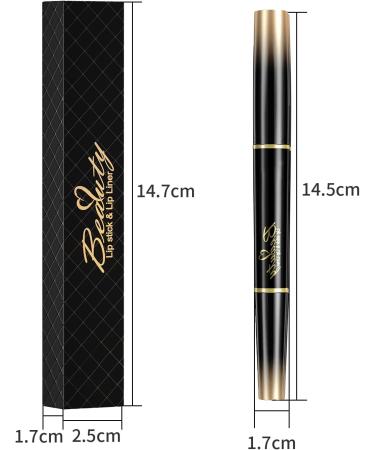 ChaneeHann 2-in-1 Lipstick & Liner Set - Matte Double Head Lipstick & Liner in 09 Pink Beige | Waterproof & Long-Lasting Lip Liner Pencil - Buy Online on GoSupps.com