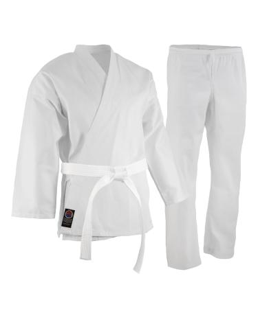 ProForce 6oz. Traditional Karate Uniform Karate Uniform - White White 00