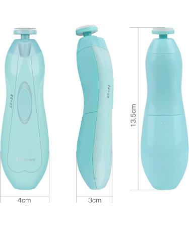 Baby Nail File Clipper Trimmer with Light - Electric & Professional Safe Baby Manicure Set in Green - Buy Online on GoSupps.com