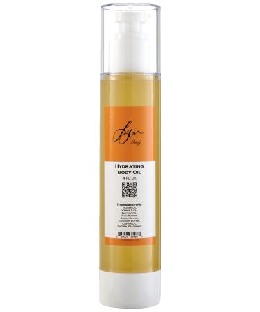 Hydrating Body Oil Non-Greasy Moisturizer for Dry Skin Eczema and Dark Spots - Signature Scent - Light Fruity Floral