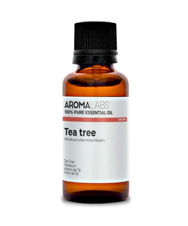 BIO - Tea Tree Essential Oil - 30mL - 100% Pure Natural Chemotyped and AB Certified - Aroma Labs (French Brand)
