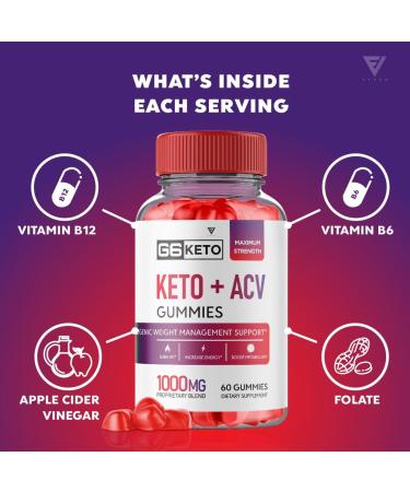 Keto G6 ACV Gummies - Advanced Weight Loss Supplement (Pack of 300 Gummies) - Buy Online on GoSupps.com