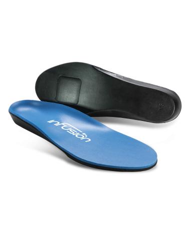 Infusion Ultra-Soft Shoe Insoles: Padded Foot Orthotic Inserts for Ultimate Cushion by Infusion Insoles (Lg: Men's 10-11 | Woman's 12-13)