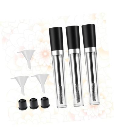 Housoutil Mascaras 3pcs Refillable Eyelash oil Tube Storage Bottles Empty Cosmetic Bottle The Solution Filling - Buy Online on GoSupps.com