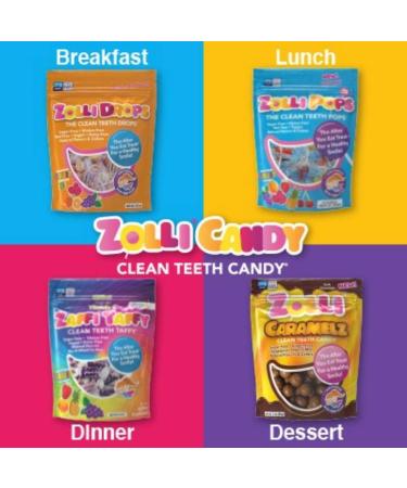 Zollipops Zolli Drops - Clean Teeth Drops in Fruit Flavors | 15+ Drops | 1.6 oz - Buy Online on GoSupps.com