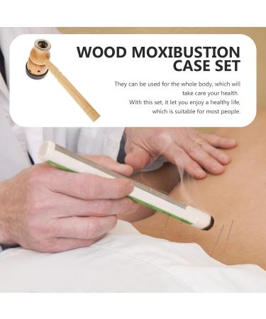 Portable MOXA Stick Burner Holder - Mini Moxa Box for Healing & Acupuncture - Travel-Friendly Mugwort Moxibustion Device - Buy Online on GoSupps.com
