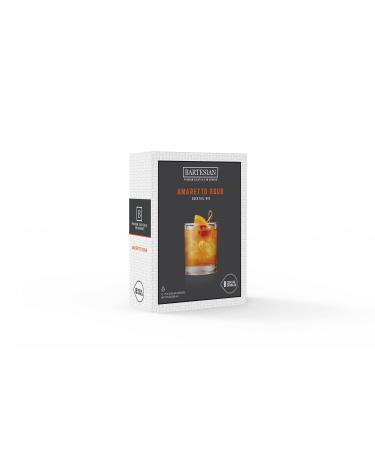 Bartesian Amaretto Sour Cocktail Mixer Capsules, Pack of 8 Cocktail Capsules, for Bartesian Premium Cocktail Maker (55414)