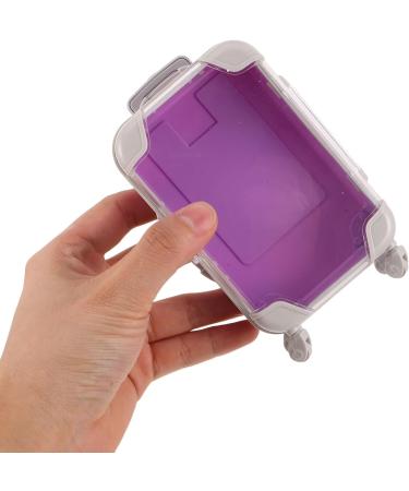 Lot de 3 Bo tes de Rangement pour Faux Cils Vides Mini Valises en ABS Violet Transparent Organisateurs Compacts pour Extensions de Cils tuis L gers et Portables pour Voyage et - Buy Online on GoSupps.com