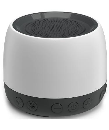 elesories White Noise Machine, Sound Machine with13 Non Looping Natural Soothing Sounds for Adults Baby Sleeping, Also Be Used as a Multifunctional Speaker for Home, Office Privacy | Nursery | Travel - Buy Online on GoSupps.com