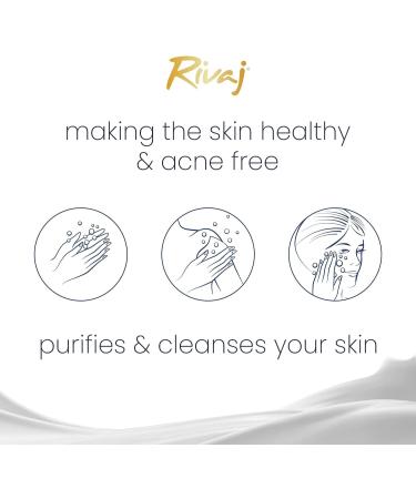 Rivaj Neem Soap 100g. made with Natural extracts that purifies & cleanses your skin. Its anti-bacterial nature kills all the germs making the skin healthy & acne free. - Buy Online on GoSupps.com