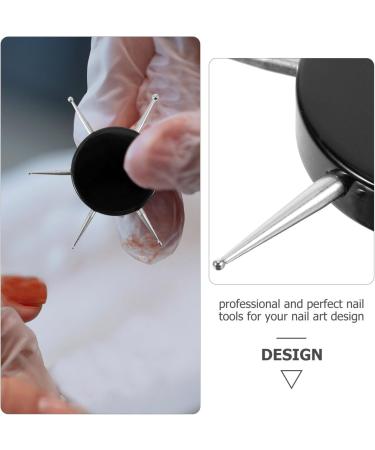 Ipetboom 1pc Dotting Pens Nail Art Design Tools Nail Art Tip Dot Paint Manicure Kit Dotting Pen Tool Nail Art Tip Dot Paint Manicure Kit for Embossing Pattern Nail Art 6 Sizes Manicure - Buy Online on GoSupps.com