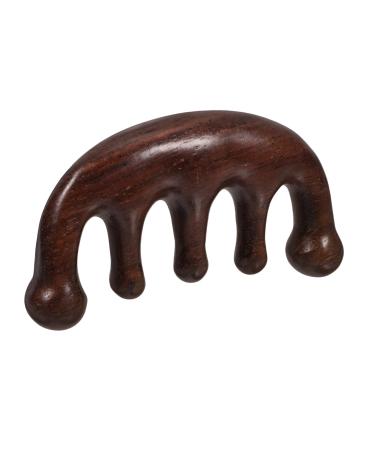 Beaupretty Massage comb Head comb Massage tool for wooden comb for hair scalp ridge.