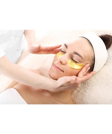 24K Gold Eye Pads (25 Pairs) Anti Aging Anti Wrinkle Eye Patches Eye Gel Pads or Puffy Eyes Dark Circles Hydrating Remove Eye Bags - Buy Online on GoSupps.com