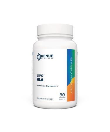 Renue By Science Hyaluronic Acid | HLA Liposomal Hyaluronic Acid Supplements | 90 Acido Hialuronico Capsules - 150mg Hylunaric Acid per Serving | Non-GMO | Made in The USA Third-Party Tested