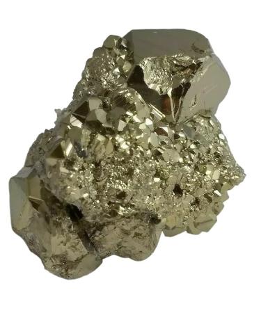 Iron Pyrite Crystal Cluster Specimen Peru Fools Gold (Size : 200-300g)