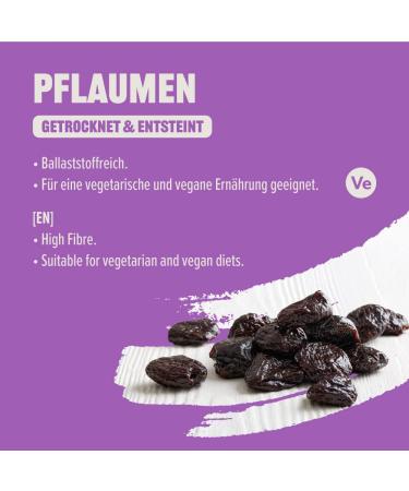 Dried & Pitted Amazon Plums - 500g (Pack of 4) | Buy Internationally - Premium Quality - Buy Online on GoSupps.com