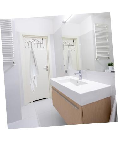 Alipis 2pcs Door Hook Wall Mounted Clothes Hanger Metal Hangers Key Wall Mounted Hooks Kitchen Door Hat - Buy Online on GoSupps.com