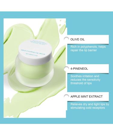  Generisch Lip mask mint lip treatment Korean overnight lip treatment soft texture herbal 20g - Buy Online on GoSupps.com