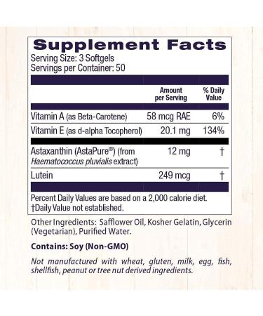 Healthy Origins Astaxanthin (AstaPure) 4 mg - 150 Softgels - Buy Online on GoSupps.com
