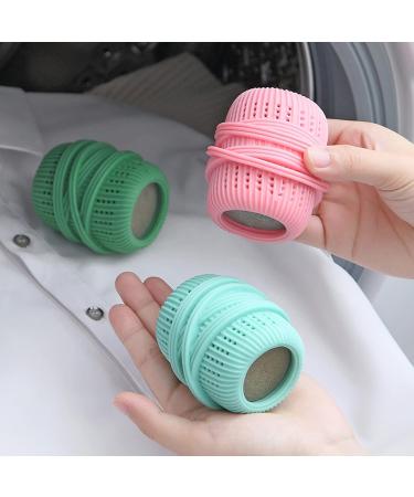 MULAIDI TPE Laundry Ball Multifunction Cleaning Remover Supplies For Bedroom Sofa Blanket Throw Blanket Cleaning Laundry Ball For Washing Machine Pink - Buy Online on GoSupps.com