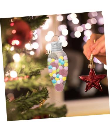Alipis 20pcs Small Light Bulb Candy Bottle Boxes for Presents Plastic Candy Bottles Sealed Bottle - Buy Online on GoSupps.com
