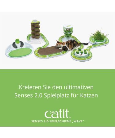 Buy Catit Play Track Wave Circuit - Interactive Cat Toy for Engaging Playtime | Fast International Shipping - Buy Online on GoSupps.com