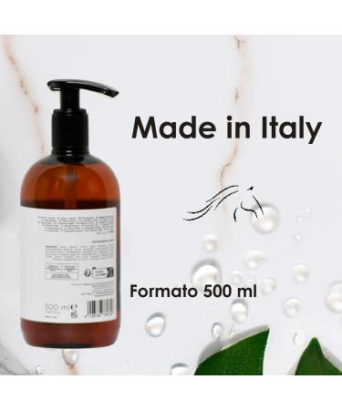  Giacomo B Liquid hand and body soap gentle facial cleanser with nourishing and rebalancing spikenard essential oil with an enveloping fragrance - 500 ml - Buy Online on GoSupps.com