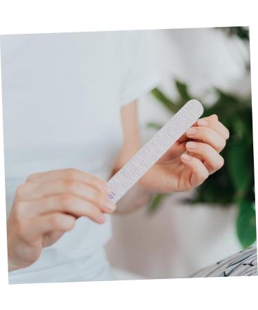 FOMIYES 2 Boxes Nail Art Box Nail File Buffer Coffin Nail Tips Clear Nail Tips False Nails Clear French Nails Long Fake Nails Nail Art Brush Nails Kits Postizas Manicure Glue Plastic - Buy Online on GoSupps.com
