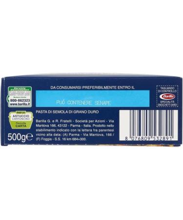 20x Barilla Pasta Sardinian gnocchi specialties Italiaanse noedels 500 g pack + Italiaanse gourmet pulp 400 g - Buy Online on GoSupps.com