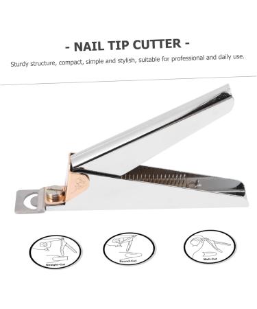 FRCOLOR Nail Artificial Nails Trimmers Nail Trimmers False Nail Nail Tip French Nail Tool Manicure Pedicure Tool Manicure Nippers Portable Stainless Steel Fake Nails - Buy Online on GoSupps.com