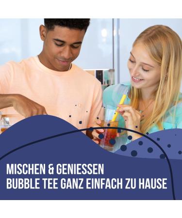 Inspire Food Blueberry Bubble Tea Pearls | Vegan & Gluten-Free Popping Boba 100g Natural Fruit Beads for Delicious Bubble Tea - Buy Online on GoSupps.com