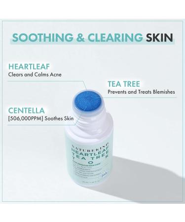 Heartleaf Tea Tree Tok Acne Treatment Toner Serum - Soothing Korean Skincare for Pore Control & Excess Sebum (50ml - Buy Online on GoSupps.com