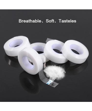 Professional Eyelash Extension Medical Tape - 5 Rolls Hypoallergenic & Breathable Gentle for Sensitive Skin Ideal for False Eyelash Extensions - Buy Online on GoSupps.com