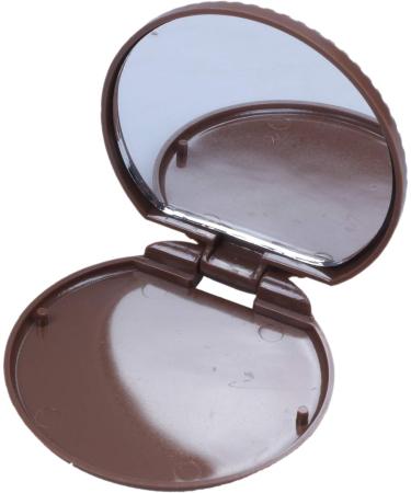Myhoomowe 1x Cute Cookie Shaped Design Mirror Makeup Comb Brown - Buy Online on GoSupps.com