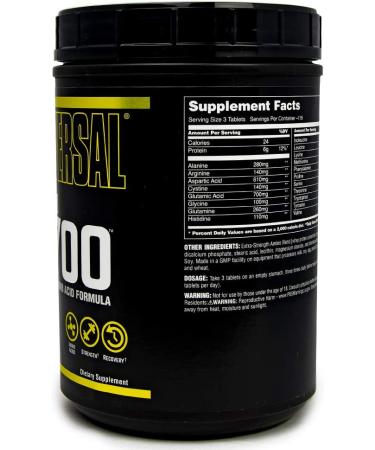 Universal Nutrition Amino 2700 - Essential Amino Acids - 350 Tablets for Optimal Performance - Buy Online on GoSupps.com