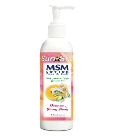 Buy Sun Star MSM Orange Ylang-Ylang 8oz - Premium Pain Relief & Skin Care | Fast International Shipping - Buy Online on GoSupps.com