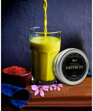 Premium Organic Super Negin Saffron Threads - 1 Gram | Grade A+ Saffron Spice for Cooking & Tea - Buy Online on GoSupps.com