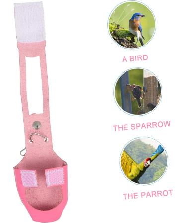 Angoily Parrot Flight Suit & Harness for Parakeets - Suede Size M & 4M - Shop Internationally - Buy Online on GoSupps.com