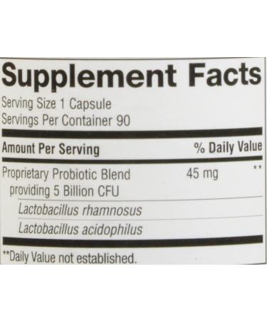Nature's Way Primadophilus 5 Billion Probiotic - 90 Capsules for Digestive Health - Buy Online on GoSupps.com