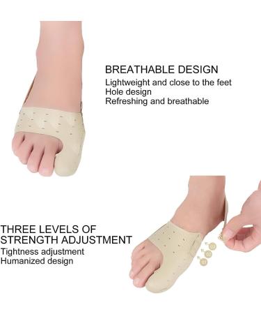 Bunion Corrector for Men and Women - Hallux Valgus Foot Straightener Tool for Big Toe Relief - Breathable, Prevents Overlapping Toes - Size S (30-35 Yards) - Buy Online on GoSupps.com
