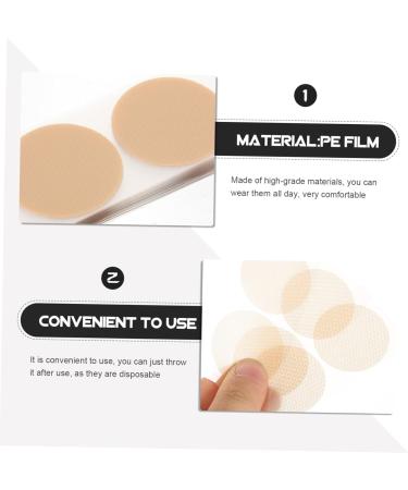 Marmerdo Men's Nipple Stickers - 50 Pairs Breathable Nipple Covers & Pads 3.5x3.5cm Nipple Shields - Buy Online on GoSupps.com
