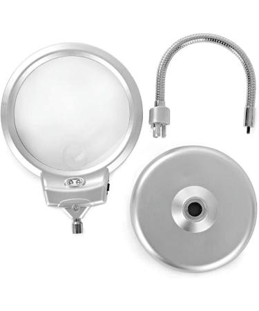 Portable Magnifiers Desktop 10X Adjustable with LED Lights HD Clear Old Reading Newspaper Literacy Full of Stars - Buy Online on GoSupps.com