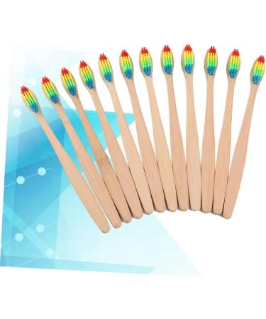 FRCOLOR 36 Pcs Bamboo Handle Toothbrush Set | Soft Oral Care Tools for Maternity & Gum Protection | Eco-Friendly Teeth Cleaning - Buy Online on GoSupps.com