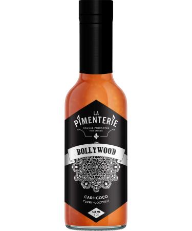 La Pimenterie Hot Sauce - Bollywood (Curry-Coconut) 148ml Curry Coconut