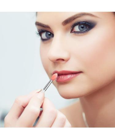 Solustre 6Pcs Silicone Lipstick Brush Set - Reusable Soft Makeup Brushes for Women - Perfect for Lip Care & Application - Buy Online on GoSupps.com