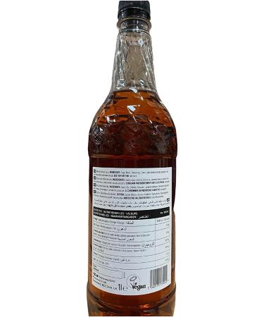Sweetbird Toffee Nut Syrup (1 Litre) - Vegan-Friendly Delicious Toffee Flavor - Buy Online on GoSupps.com